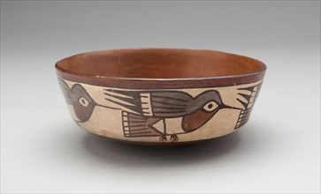 Bowl Depicting Hummingbirds, 180 B.C./A.D. 500. Creator: Unknown.