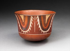 Cup with Concentric U-Shaped Motif, 180 B.C./A.D. 500. Creator: Unknown.