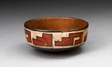 Bowl with Stepped-Fret Motif, 180 B.C./A.D. 500. Creator: Unknown.