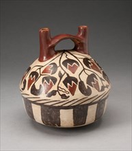 Jar with Repeated Spotted Birds on Shoulder, 180 B.C./A.D. 500. Creator: Unknown.