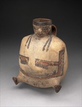 Handled Jar in the Form of a Female Figure with Extended Feet, 180 B.C./A.D. 500. Creator: Unknown.