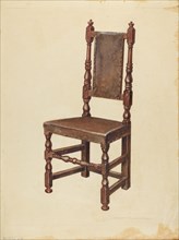 Side Chair, 1935/1942. Creator: Gilbert Sackerman.