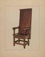 Chair-table, 1937. Creator: M. Rosenshield-von-Paulin.