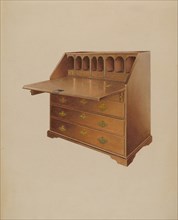 Desk, 1937. Creator: Albert Ryder.