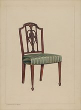 Chair, 1935/1942. Creator: M. Rosenshield-von-Paulin.