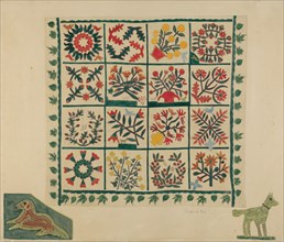 Quilt Top, 1935/1942. Creator: Suzanne Roy.