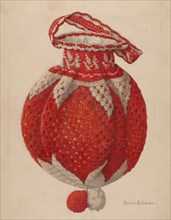 Crocheted Handbag, 1935/1942. Creator: Erwin Schwabe.