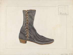 Lady's Shoe, c. 1936. Creator: Vincent P. Rosel.