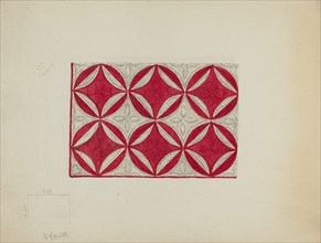 Patchwork Quilt, c. 1936. Creator: Irene Schaefer.