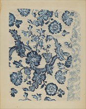 Quilted Bedspread, c. 1936. Creator: Irene Schaefer.