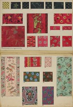 Patchwork and Applique Quilt, c. 1936. Creators: Irene Schaefer, Mary Berner.