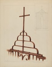 Cross, c. 1937. Creator: Manuel G. Runyan.
