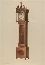 Tall Clock, c. 1938. Creators: M. Rosenshield-von-Paulin, Lawrence Philips.