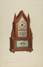 Shelf Clock, c. 1939. Creator: Lorenz Rothkrantz.