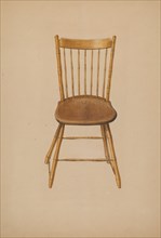 Windsor Chair, c. 1941. Creator: Ralph Russell.