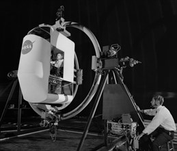 Lunar Rendezvous Simulator, 1962. Creator: NASA.