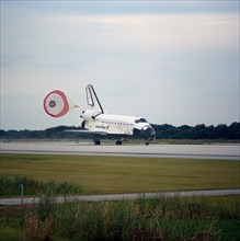 STS-74 landing, Florida, USA, November 20, 1995.  Creator: NASA.