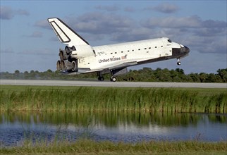 STS-86 Landing, Florida, USA, 1997. Creator: NASA.