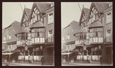 Old George Inn, 17 High Street, Salisbury, Wiltshire, 1913. Creator: Walter Edward Zehetmayr.