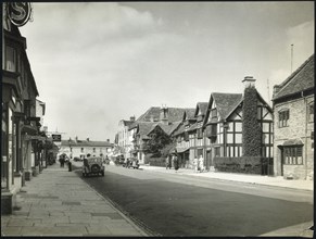 Shakespeare's Birthplace, Henley Street, Stratford-upon-Avon, Warwickshire, 1925-1940. Creator: Unknown.