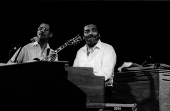 Jimmy Smith and Terry Evans, Lewisham Jazz Festival, London, Oct 1986. Creator: Brian O'Connor.