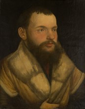 Portrait of a Man, 1520/30. Creator: Martin Schaffner.