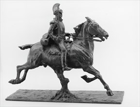 Cuirassier with Drawn Sword, modeled c. 1875 (cast after 1891). Creator: Jean Louis Ernest Meissonier.