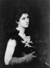 Portrait of Mrs. Charles L. Hutchinson, 1890. Creator: Jules Elie Delaunay.