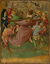 Christ Carrying the Cross, 1420/25. Creator: Master of the Worcester Carrying of the Cross.