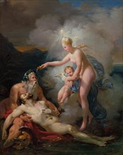 Venus Healing Aeneas, about 1820. Creator: Merry Joseph Blondel.