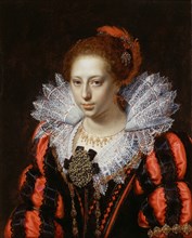 Portrait of a Young Lady, c. 1620. Creator: Paulus Moreelse.