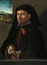 Portrait of a Gentleman, c. 1505. Creator: Ridolfo Ghirlandaio.
