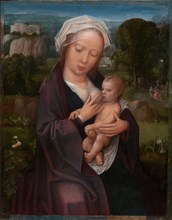 Virgin and Child, 1515/25. Creator: Workshop of Adriaen Isenbrant.