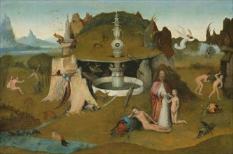 The Garden of Paradise, 1500/20. Creator: Workshop of Hieronymus Bosch.