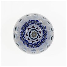Paperweight, Baccarat, c. 1846-55. Creator: Baccarat Glasshouse.