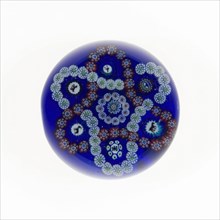 Paperweight, France, c. 1845/60. Creator: Baccarat Glasshouse.