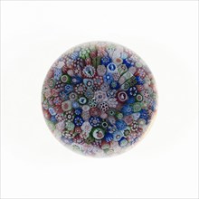 Paperweight, France, c. 1845/60. Creator: Baccarat Glasshouse.