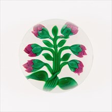 Paperweight, France, 19th century. Creator: Baccarat Glasshouse.