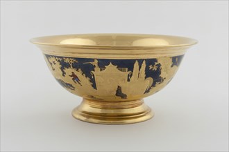 Bowl, Paris, c. 1820. Creator: Denuelle Porcelain Manufactory.