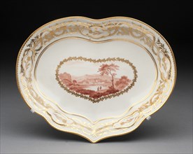 Dish, Derby, 1780/95. Creator: Derby Porcelain Manufactory England.