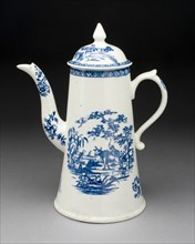 Coffee Pot, Derby, 1765/70. Creator: Derby Porcelain Manufactory England.
