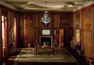 E-19: French Dining Room of the Louis XIV Period, 1660-1700, United States, c. 1937. Creator: Narcissa Niblack Thorne.