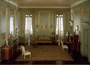 E-24: French Salon of the Louis XVI Period, c. 1780, United States, c. 1937. Creator: Narcissa Niblack Thorne.