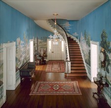 A31: Tennessee Entrance Hall, 1835, United States, c. 1940. Creator: Narcissa Niblack Thorne.
