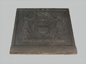 Chimney Plaque: Coat of Arms of Duc de Bethune-Charlost, France, c. 1678. Creator: Unknown.