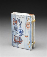 Perfume Flask in the form of a Book, France, c. 1780. Creator: Unknown.
