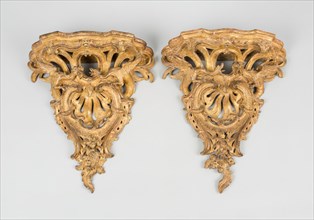 Bracket (one of two), France, c. 1735. Creator: Unknown.