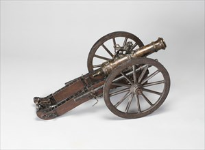 Model Field Cannon, France, 19th century in late 18th century style. Creator: Unknown.