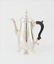 Coffee Pot, London, 1750/51. Creator: Fuller White.