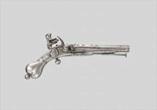 Flintlock Belt Pistol, Scotland, c. 1700. Creator: John Stuart.